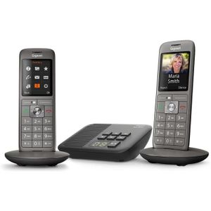 Téléphone fixe Gigaset CL660A Duo - Telephone fixe sans fil - Rep