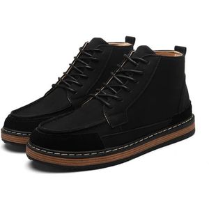 Baskets Montantes Hommes - SOUL CAL - Soulcal Asti - Noir - Lacets -  Semelle en caoutchouc épais Noir - Cdiscount Chaussures