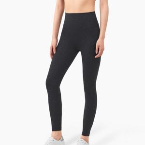PANTALON DE SPORT Pantalon de yoga moulant taille haute pour femme - noir HY™