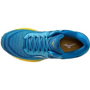 CHAUSSURES DE RUNNING Chaussures de Running Mizuno Wave Sky 4 - Homme - Argenté, Bleu - Taille 46 UE