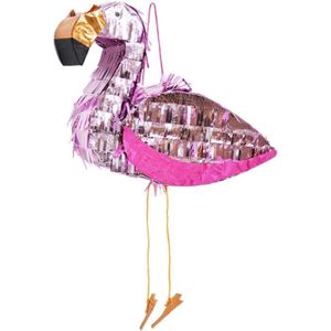 Piñata NUOBESTY 1Pc Pinata Flamingo Feuille Partie en Alm