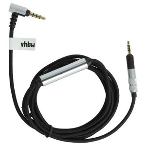 CÂBLE INFORMATIQUE vhbw Câble audio AUX compatible avec Bose QC35, QC