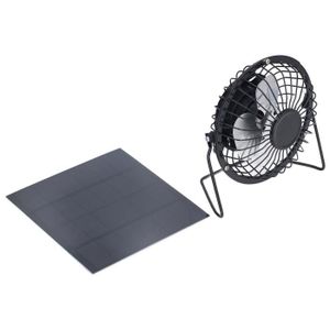 BEL-ventilateur sur pied portable Ventilateur de Bureau Pliable avec  Batterie Solaire Rechargeable, Ventilateurs de Table