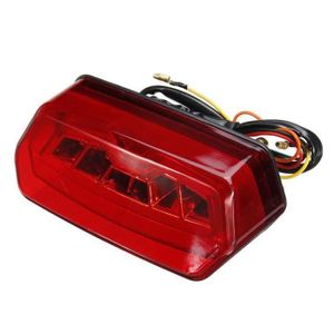 Clignotants + Veilleuse rouge LED défilant Moto Barre séquentielle  PM12LED-RED - France-Xenon