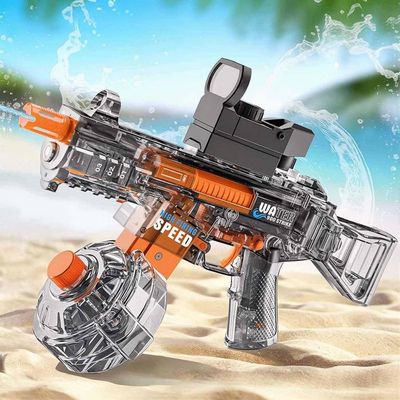 Pistolet à Eau Électrique – Succion Auto, Batterie 500mAh, Portée 8m – USB – Pour Enfants Et Adultes
