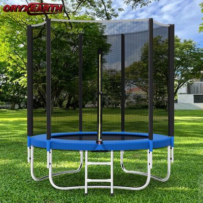 Pack Premium Trampoline 305cm réversible bleu / vert ADELAÏDE + filet Pack Premium Trampoline 305cm réversible bleu / vert ADELAÏDE + filet