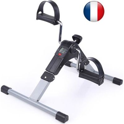 Pédalier, Mini Vélo d'Appartement à Pédale Pliable Trainer Fitness
