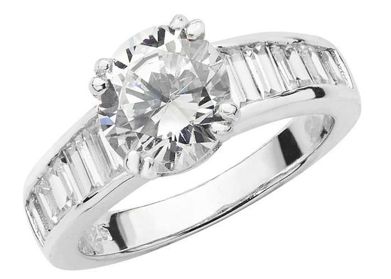 Bague tank art déco vintage en or 18 carats et