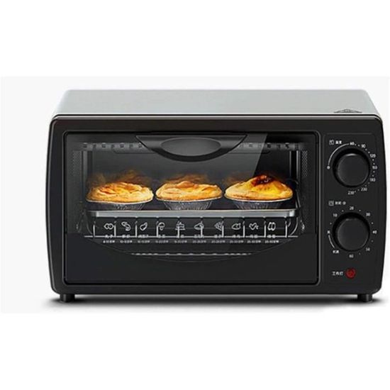 Mini Four Électrique 10L HOMCOM - 750W, Timer 60min, Idéal Petits Espaces