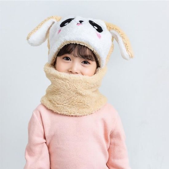 1 pc écharpe mode dessin animé élégant petite souris croix enfants hiver chaude ECHARPE