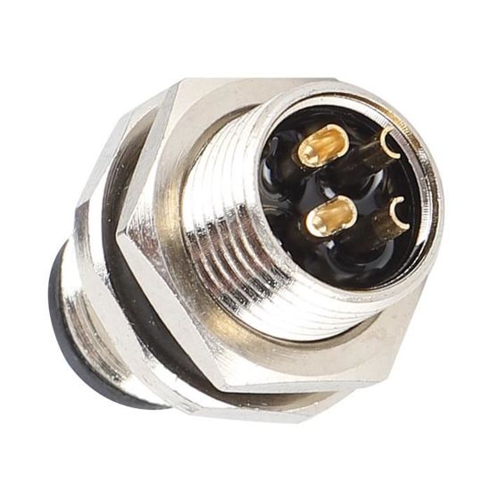 Connecteur Circulaire étanche IP67 SD20 4 Broches 90° - Kit Mâle/femelle - 25A 250V - Pour Panneau