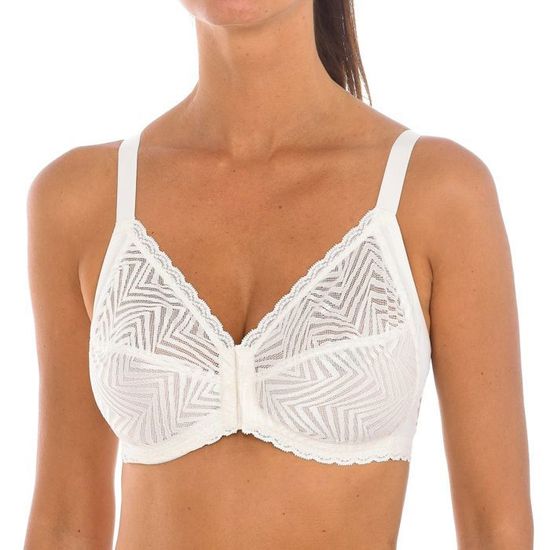 Bretelles De Soutien-gorge En Perles Blanches Réglables