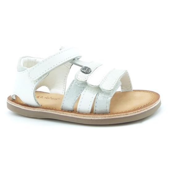 Sandale Kickers Diams Argent Cdiscount