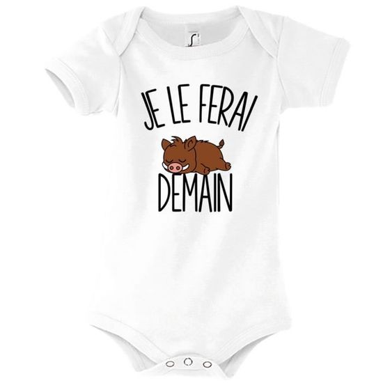 Body Bébé "Je Veux Devenir Médecin Comme Maman" - Imprimé En France - Lavable En Machine