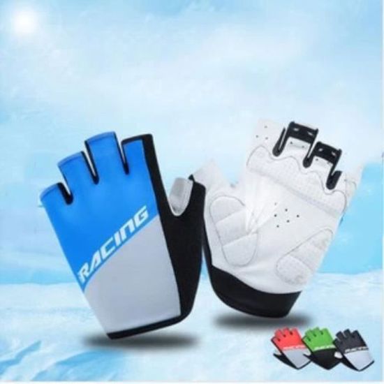 Gants De Cyclisme Enfants Antidérapants - Rembourrés En Gel, Doigts Complets, Avec Tissu Tactile