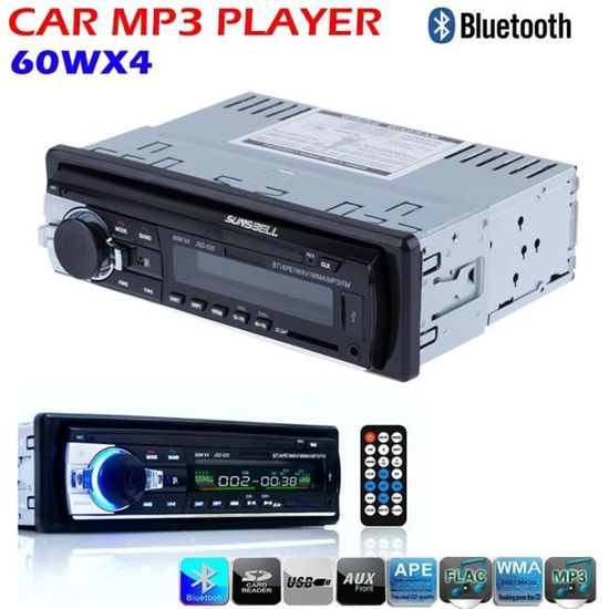 Bluetooth Voiture Auto Radio Stéréo Autoradio USB voiture récepteur In