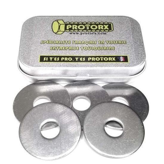 Lot De 3 Rondelles Plates Extra Larges – M10 – INOX A2 – Fixation De Qualité