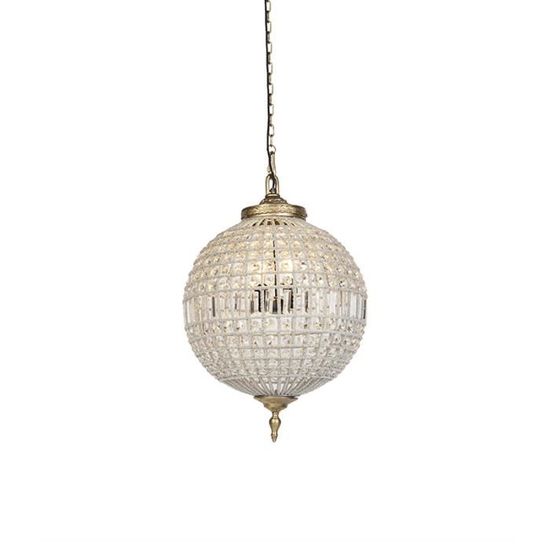 Qazqa vidro - Faretto Art déco - 1 luce - L 10 cm - Rosa - Art déco
