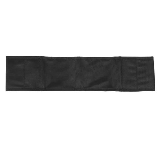 2x Attaches De Jambe Pour Pantalon Vélo - Noir - 35mm - Anti-embarquement