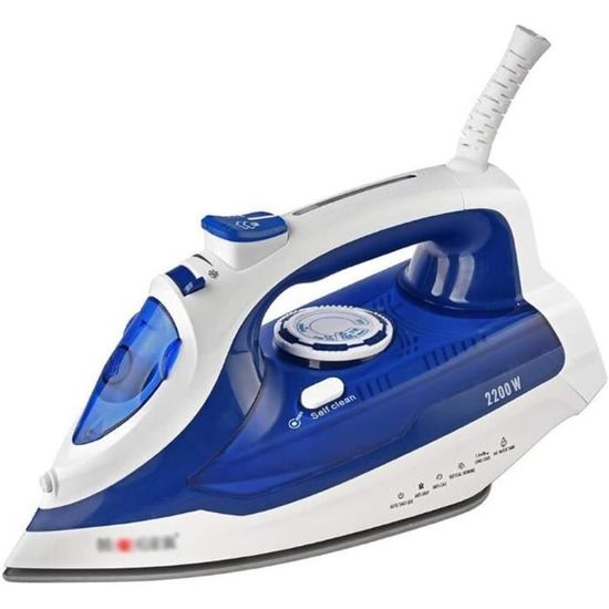 Fer à Repasser Adler AD5032 Céramique 3000W - Vapeur 80g/min, Arrêt Auto, Anti-Goutte, Idéal Usage Quotidien