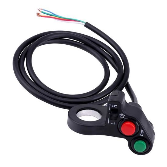 Interrupteur De Guidon STARK SKSCS-1610042 – Compatible Renault Duster, Sandero – Commutateur Tout-en-un Avec Clignotants, Phares Et Antibrouillards