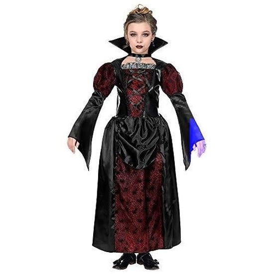 Winwild Set de 3 costumes de vampires pour enfants,120CM cape en satin avec capuche & dents & faux sang,Rouge Noir Cape Vampire Halloween Cape Dracula Halloween Costume Fille Vampire Winwild Set de 3 costumes de vampires pour enfants,120CM cape en satin avec capuche & dents & faux sang,Rouge Noir Cape Vampire Halloween Cape Dracula Halloween Costume Fille Vampire