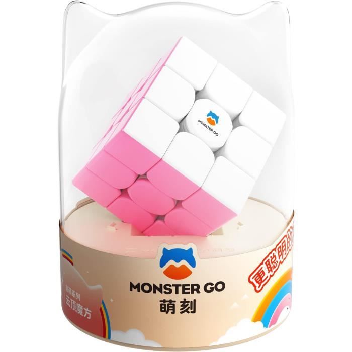 Speed Cube Magique Puzzle, Cube d'Entraînement pour Enfants, Casse-tête