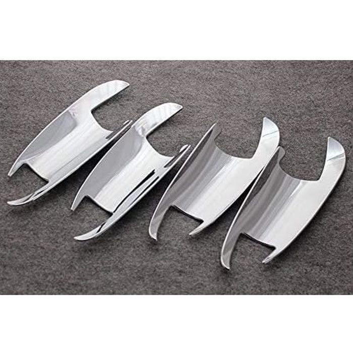 La poignée de porte chromée insère la garniture de coupe pour mercedes-benz C W204 GLK X204 ML GL GLS GLE classe W166 X166