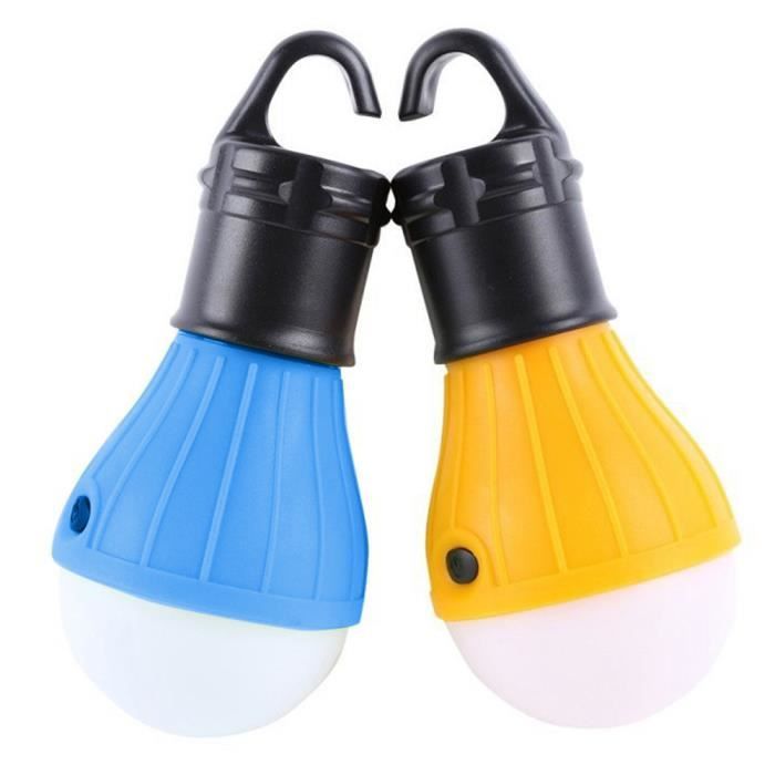 2 LED Lampe de secours extérieur Camping Hik Tente pêche Lanterne suspendue Lumière D @AMPOULE INTELLIGENTE2803
