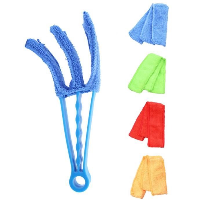5 pièces multifonctionnel fenêtre store nettoyant aveugle outil Duster brosse pour ACCESSOIRES ENTRETIEN - PIECES ENTRETIEN
