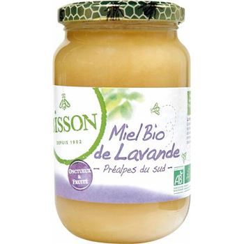 Bisson Miel de Lavande onctueux et fruite bio 500g