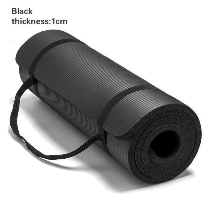Tapis de fitness antidérapant Universal 183 * 61cm Hemming Body Line Aerobics