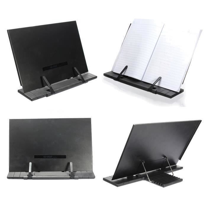 Support Lecture Porte Livre Pupitre Métal Pliable Aa73731
