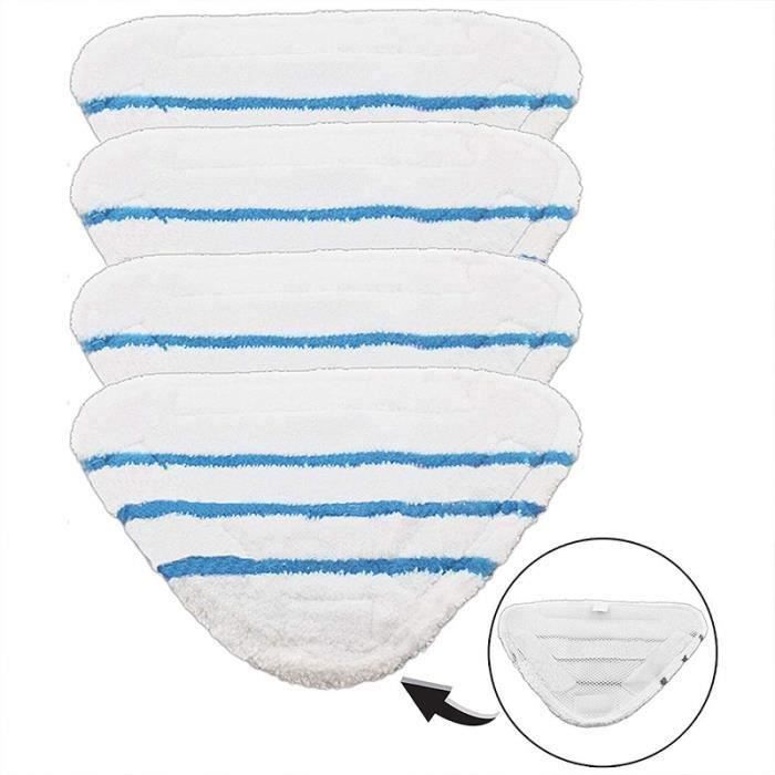 Housse lavable Coussinets pour Beldray 5 en 1 9 en 1 pour nettoyeur vapeur Balai (lot de 4). M34369