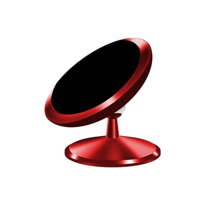 TOPK Support de téléphone magnétique pour voiture Support de téléphone universel pour téléphone portable - Type Red Paste Type #B