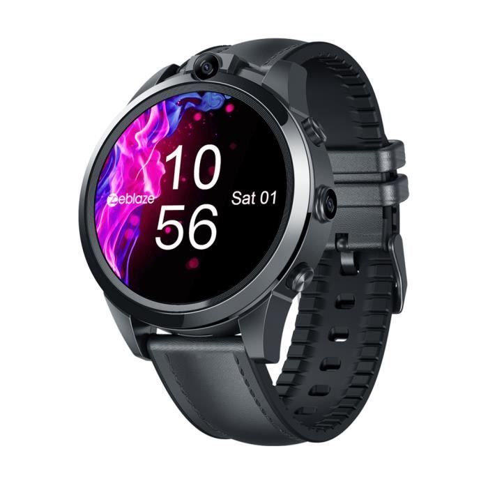 Nouvelle lunette en céramique phare Zeblaze THOR 5 PRO 1.6''LTPS 3 Go + 32 Go 5,0MP + 5,0MP Dual Camera 4G LTE Face Unlock Smart W