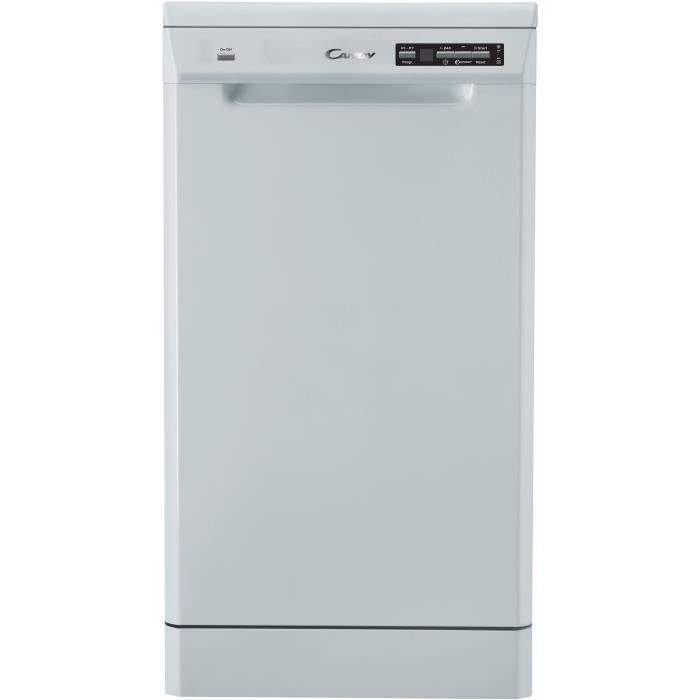 Lave Vaisselle CANDY CDP2D11453W - Posable - 45 cm Largeur - 11 couverts - A + - 45 db - Blanc