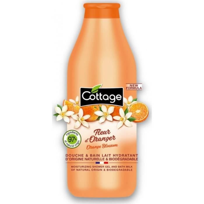 Cottage Gel douche crème hydratant fleur d'oranger