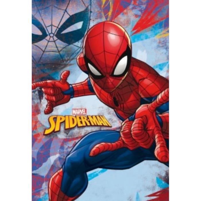 Couverture plaid polaire Disney Marvel Spider Man