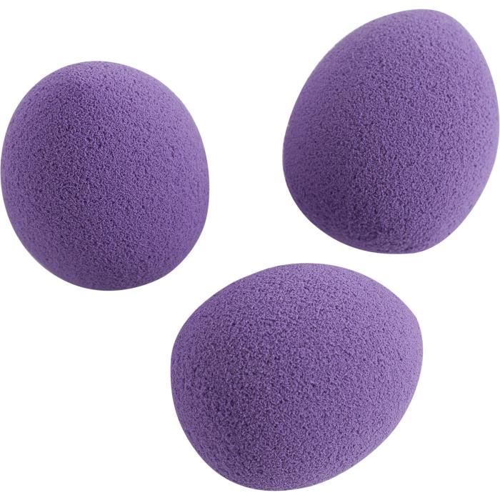 GLAMOUR INSTITUT - LOT DE 3 MINI EPONGES ŒUF MAQUILLAGE