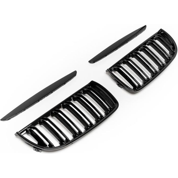 Pour BMW Série 3 E90 Berline E91 Touring Calandre Grille Noir Brillant 2005-2008