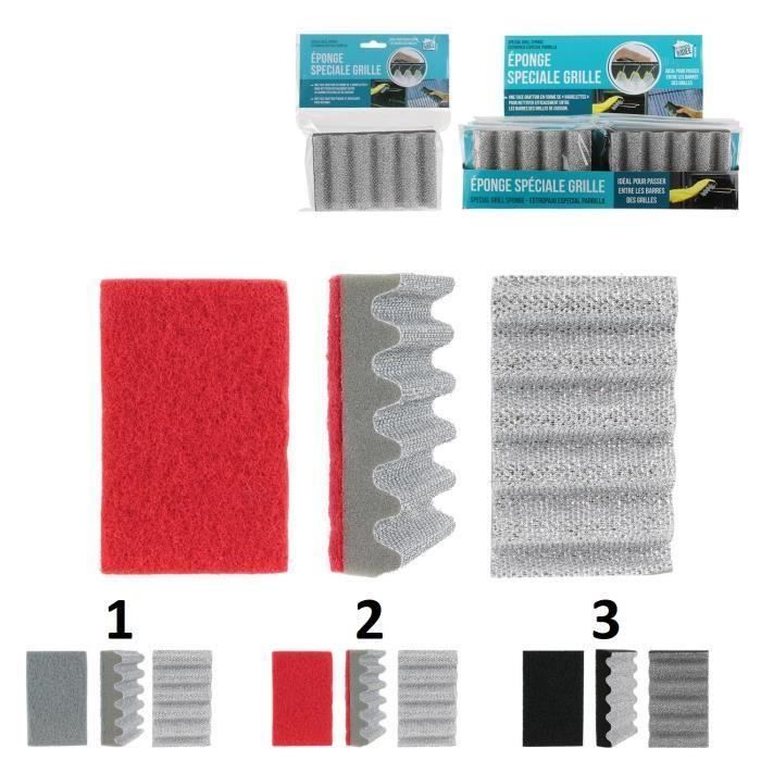 Eponge Speciale Grille - Mod1 Gris - Nettoie Four Barbecue - 586
