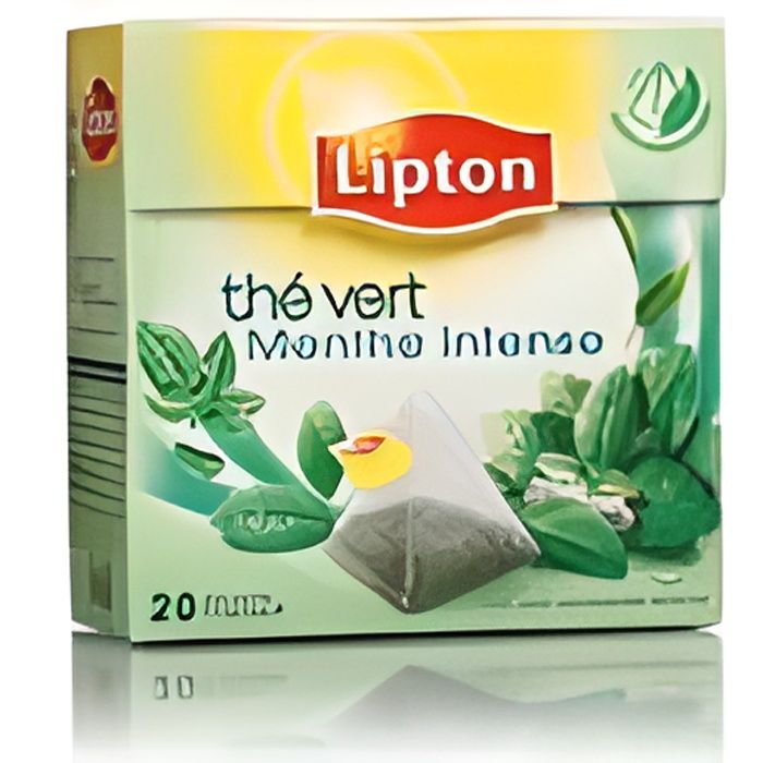 Thé vert à la menthe 32g Lipton