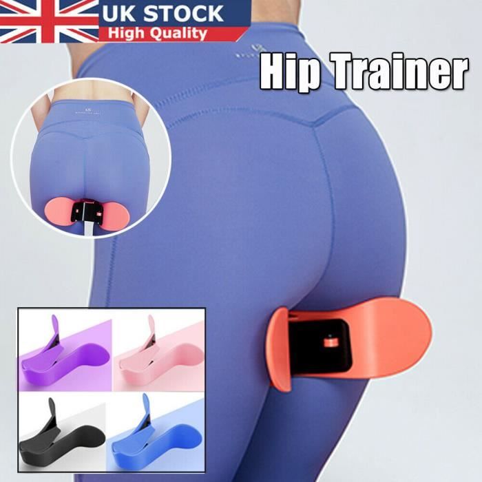 Appareil de Musculation Fitness Entraînement hanche Fesse Levage - Muscle du plancher pelvien Intérieur de cuisse Fitness Tool Noir