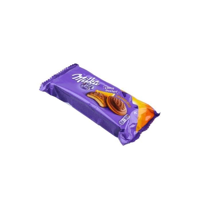 Biscuit choco dessert orange Milka - 147g