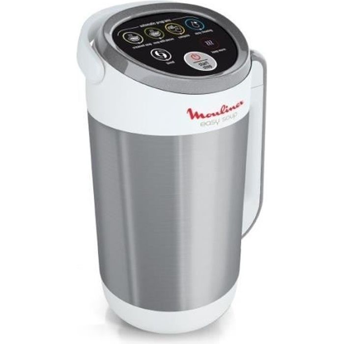 Robot blender chauffant Moulinex - Cuiseur à soupe - Easy Soup (LM 841110) • Préparation culinaire