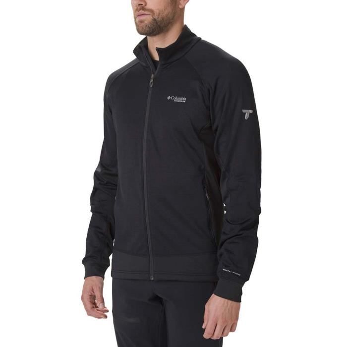 COLUMBIA Mt Defiance Polaire Homme - Taille M - NOIR