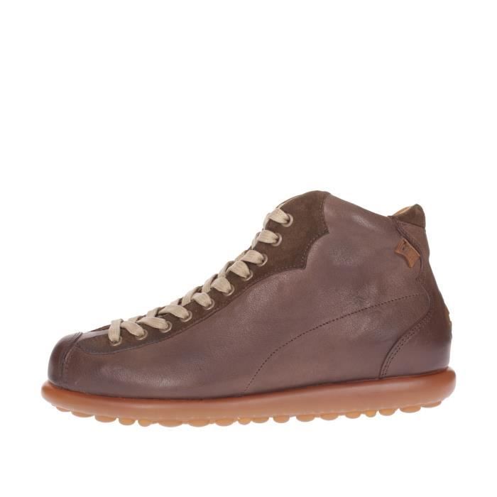 Camper Bottines Cuir Homme Marron 33766 124