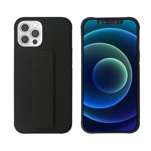 MYWAY Coque avec Fonction Stand Noir: iPhone 12 Pro Max