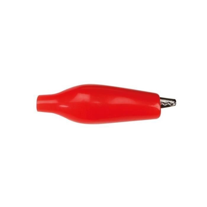 Pince de derivation a gaine isolante 27mm - rouge